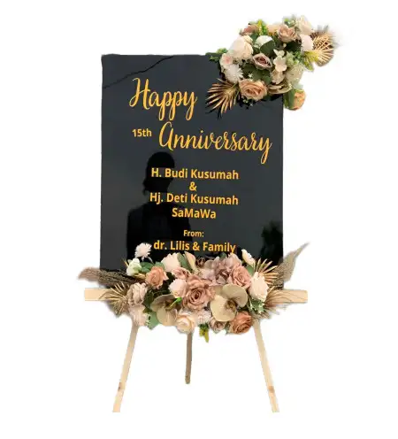 Papan Bunga Akrilik Kutakarya